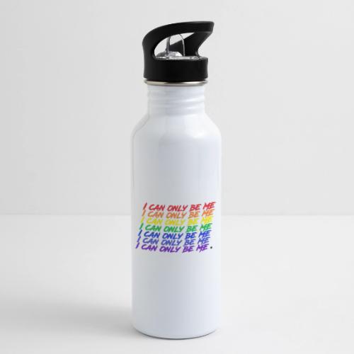 I Can Only Be Me (Pride) - 20 oz Water Bottle