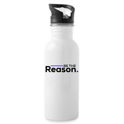 Be the Reason Logo (Black) - Water Bottle