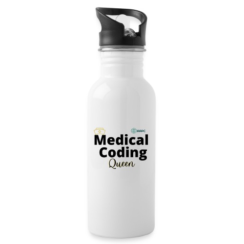 AAPC Medical Coding Queen Apparel - Water Bottle