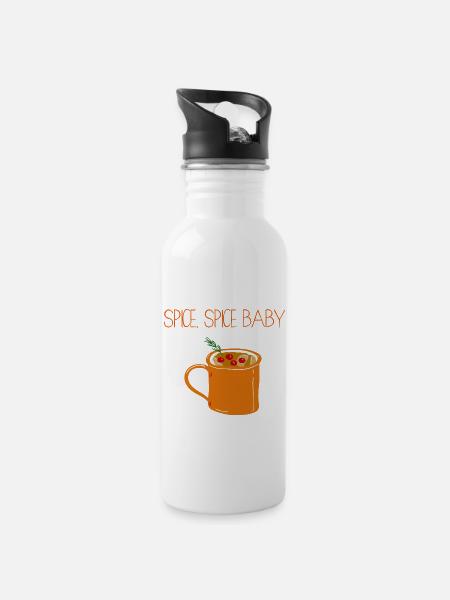 Spice spice ba aesthetic - 20 oz Water Bottle - white