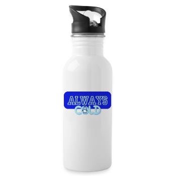 Always Cold - 20 oz Water Bottle - white - Right