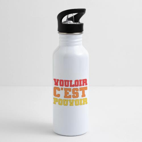 Where there's a will there's a way - 20 oz Water Bottle