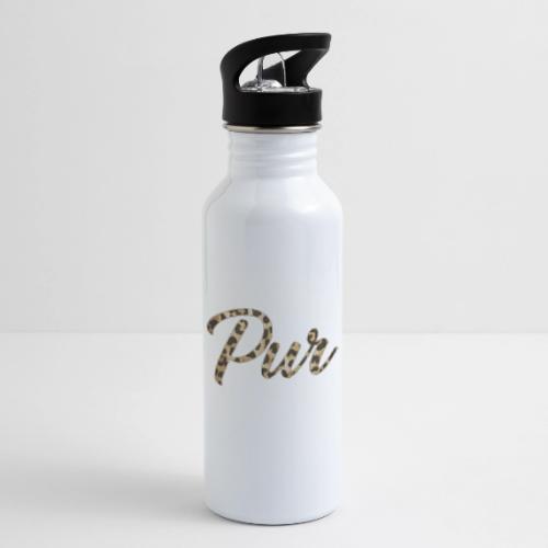 Pur Script - 20 oz Water Bottle