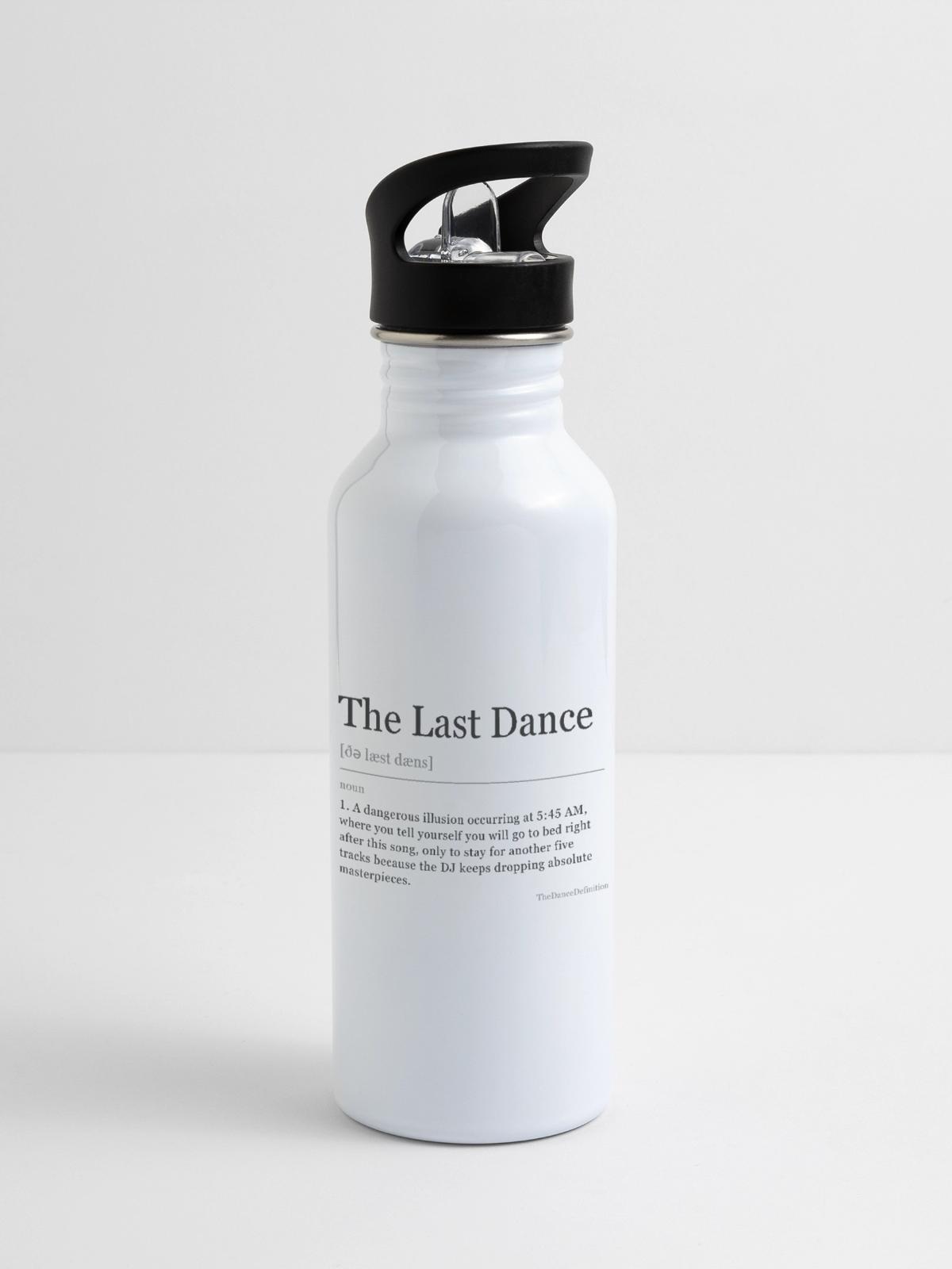 The Last Dance - 20 oz Water Bottle - white - Right