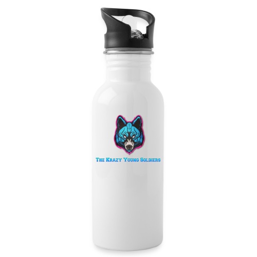 TKYS Logo and Design - 20 oz Water Bottle