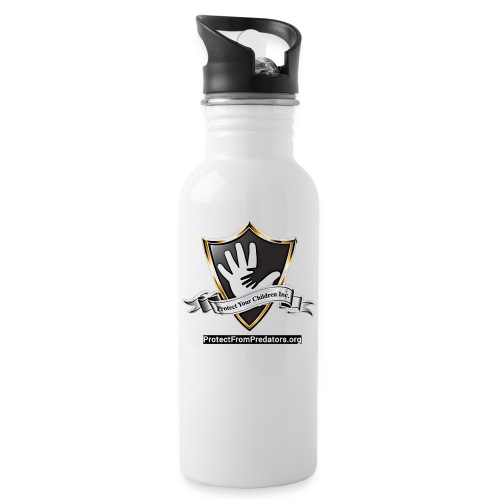 Protect Your Children Inc Shield and Website - Water Bottle