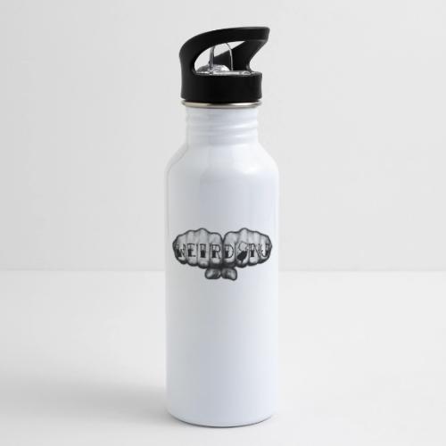 Knuckles Tattoo - 20 oz Water Bottle