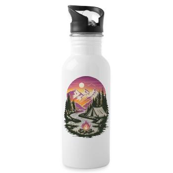 Campfire Chronicles - 20 oz Water Bottle - white - Right