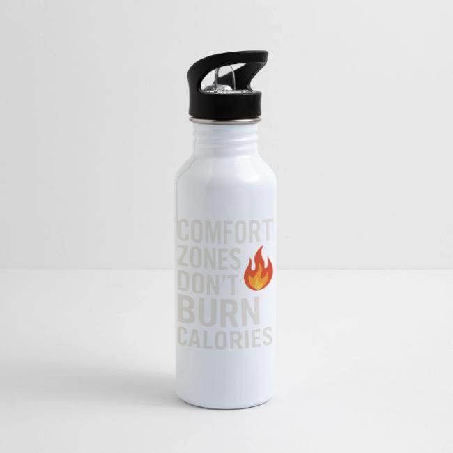 Comfort Zones Don’t Burn Calories Graphic