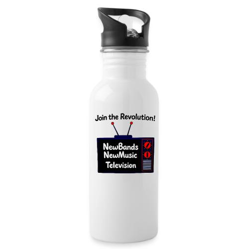 NewBandsNewMusic Join The Revolution! - 20 oz Water Bottle