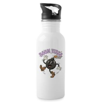 Boom Vibes Bomb Graphic Tee - 20 oz Water Bottle - white - Right