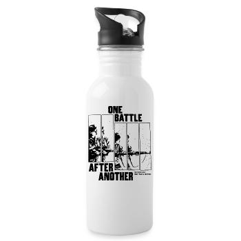 One Battle After Another - 20 oz Water Bottle - white - Right