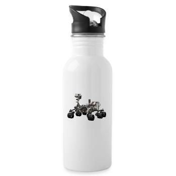 Mars Rover Exploration Rig - 20 oz Water Bottle - white - Right