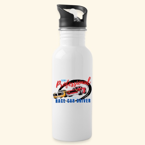 Semi-professional pretend race car driver - Water Bottle