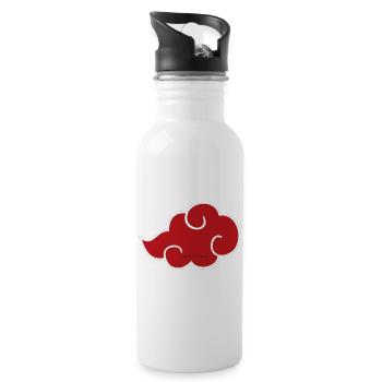 Akatsukii cloud - 20 oz Water Bottle - white - Right