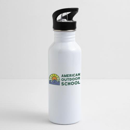 American Outdoor School Standard Logo - 20 oz Water Bottle