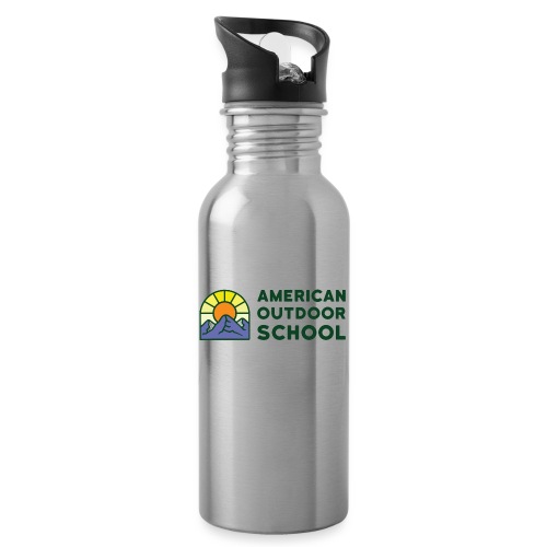 American Outdoor School Standard Logo - 20 oz Water Bottle