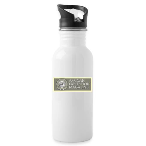 African Expedition Magazine Square - 20 oz Water Bottle