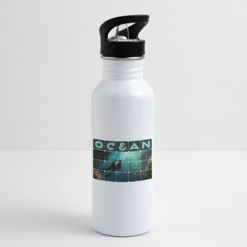 Ocean: Explorer of the Deep - 20 oz Water Bottle