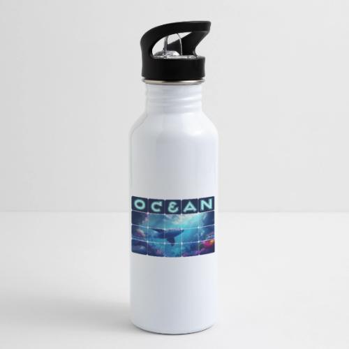 Ocean: Whale’s Path - 20 oz Water Bottle