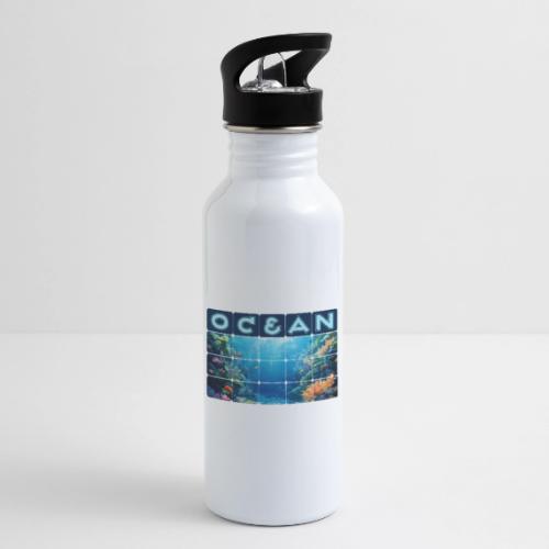 Ocean: Tropical Drift - 20 oz Water Bottle
