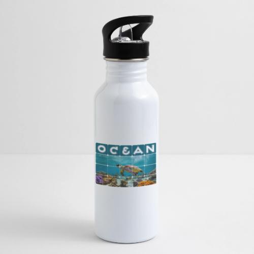 Ocean: Gentle Voyager - 20 oz Water Bottle