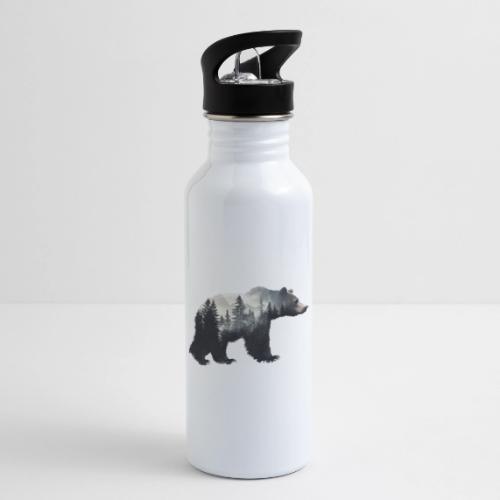 Forest Within the Bear - 20 oz Water Bottle