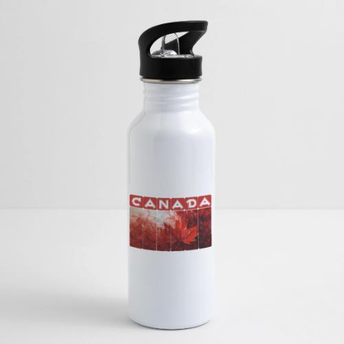 Canada Painted Pride - 20 oz Water Bottle