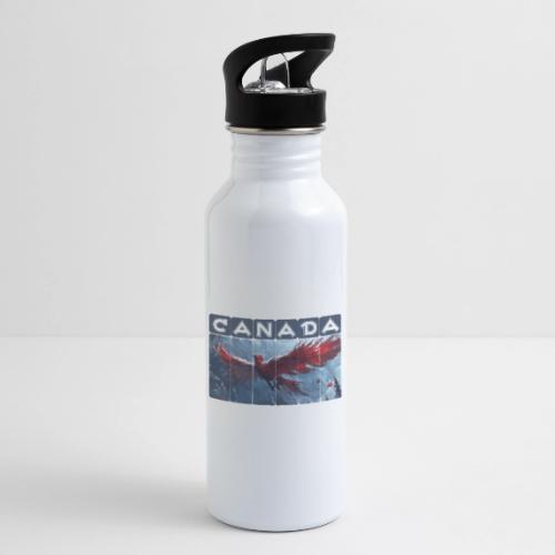 Canada Rising - 20 oz Water Bottle
