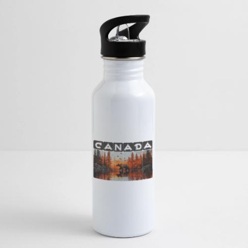 Canada Wilderness Art - 20 oz Water Bottle