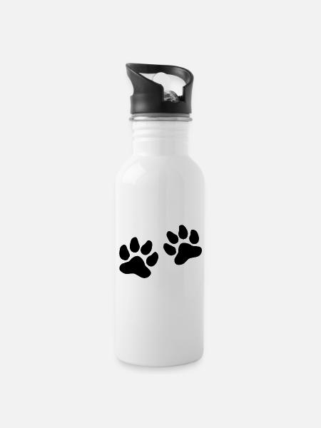 Kitty - 20 oz Water Bottle - white