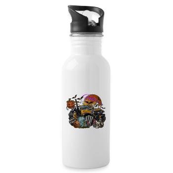 Halloween - 20 oz Water Bottle - white - Right
