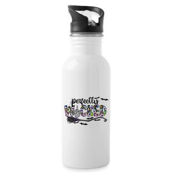 Perfectly Wicked - 20 oz Water Bottle - white - Right