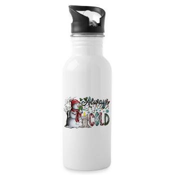 Always Cold - 20 oz Water Bottle - white - Right