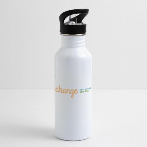 Change Your Mind Change Your Life–mental health - 20 oz Water Bottle