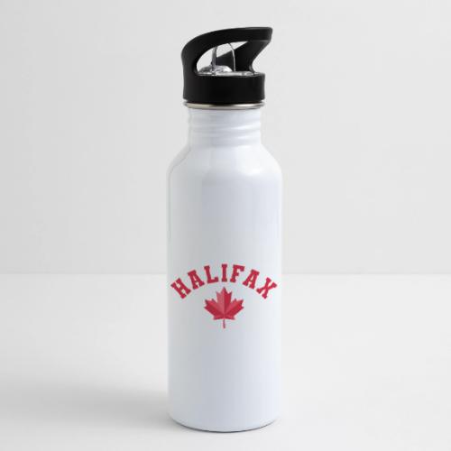 Halifax with maple leaf - 20 oz Water Bottle