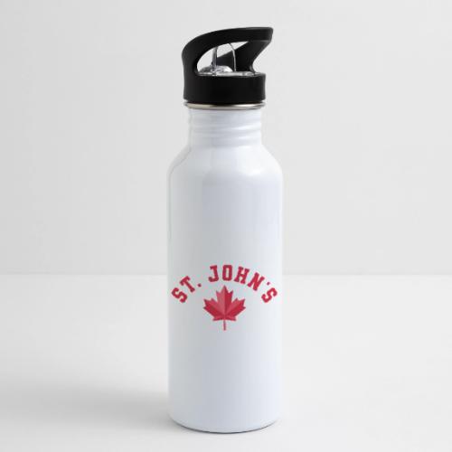 St. John's with maple leaf - 20 oz Water Bottle