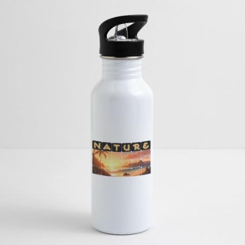 Nature: Tropical Twilight - 20 oz Water Bottle