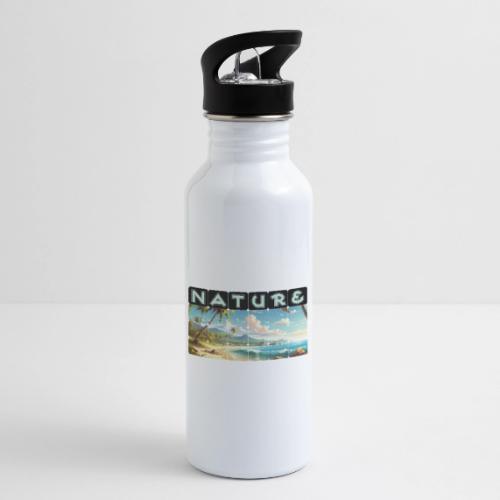Nature: Sun-Kissed Shore - 20 oz Water Bottle