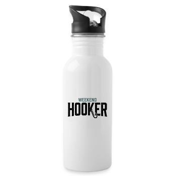 Weekend Hook - 20 oz Water Bottle - white - Right