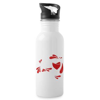 Wine - 20 oz Water Bottle - white - Right