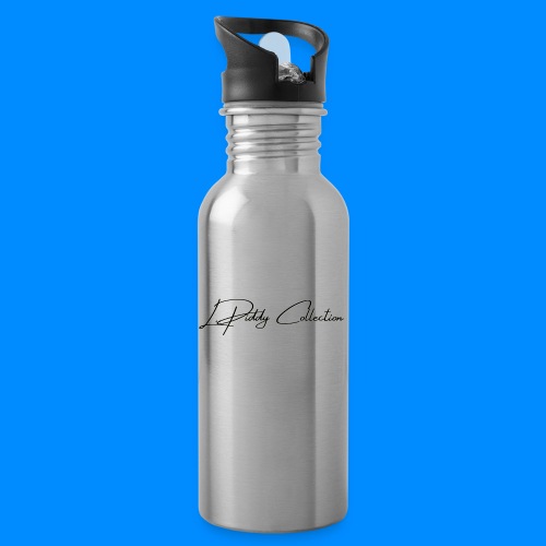 L.Piddy Collection Logo - Black - 20 oz Water Bottle