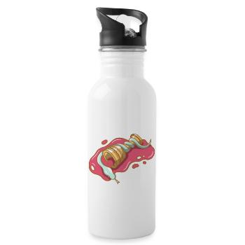 Snake Cup - 20 oz Water Bottle - white - Right