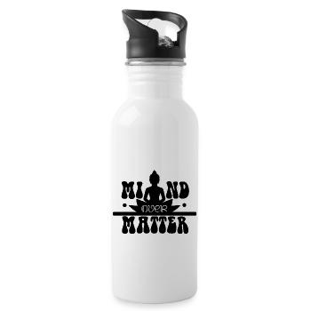 Mind Over Matter - 20 oz Water Bottle - white - Right