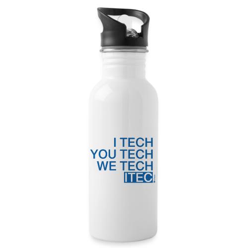 I Tech You Tech - 20 oz Water Bottle