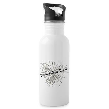 New Year Crew Family Happy New Year Relatives NYE - 20 oz Water Bottle - white - Right