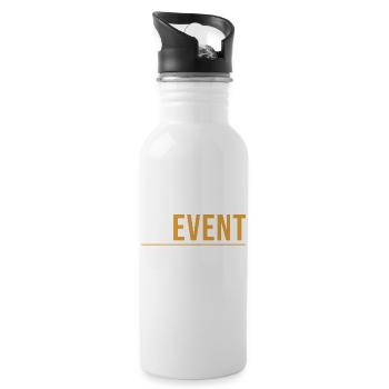 Photography Photographer Event Photogropher - 20 oz Water Bottle - white - Right