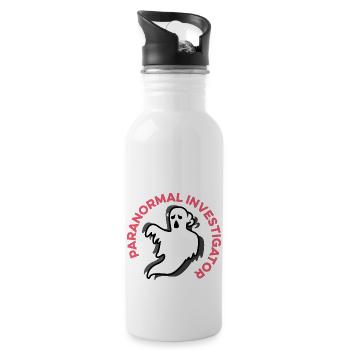 Paranormal Investigator Myth Believer Gift - 20 oz Water Bottle - white - Right
