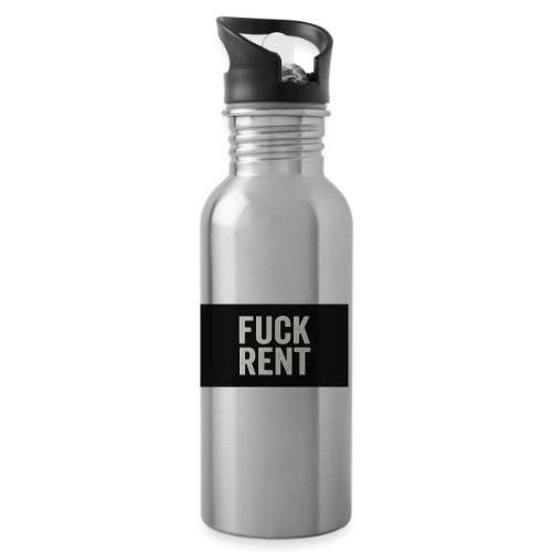 FUCK RENT TEE - 20 oz Water Bottle
