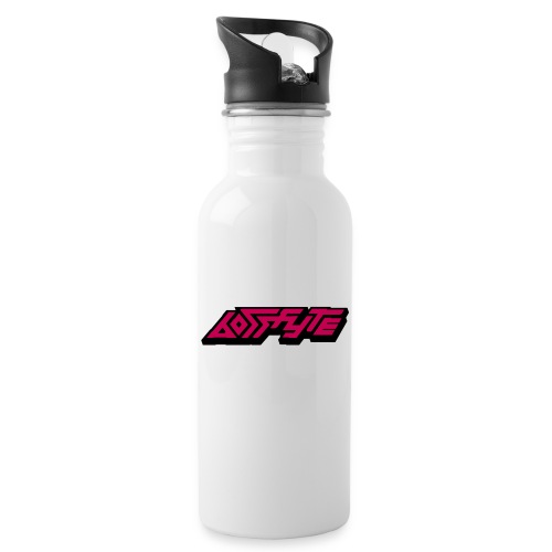 Text Logo - 20 oz Water Bottle